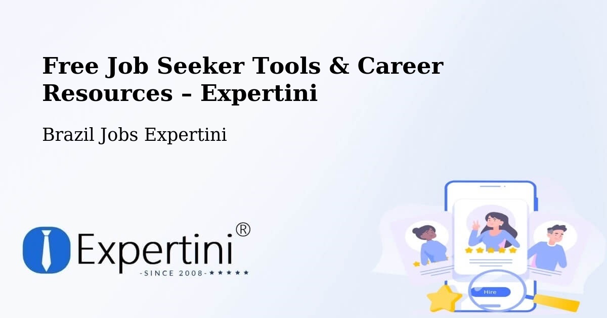 Free Job Seeker Tools & Career Resources – Paratinga - Paratinga, Brazil Jobs Expertini