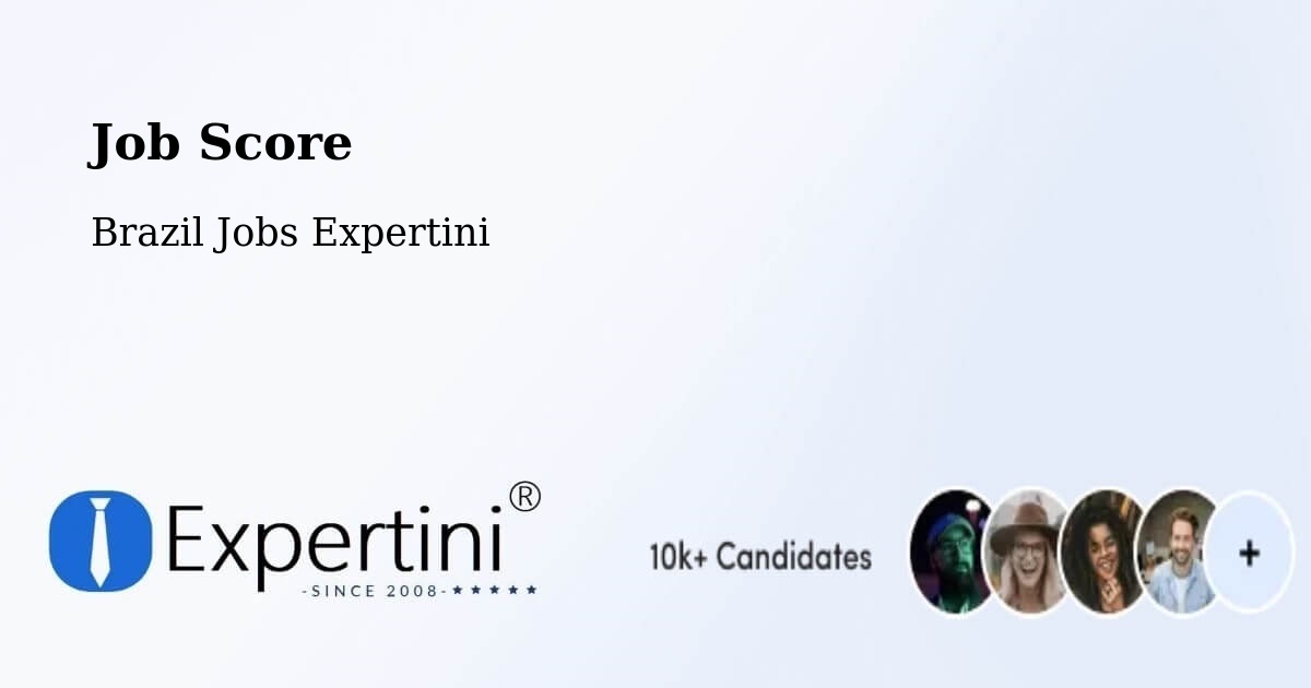 Job Score & Job Description Score Tool – Paratinga - Brazil Jobs Expertini